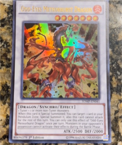 2015 Yu-Gi-Oh! SDMP-EN041 Odd-Eyes Meteorburst Dragon — front