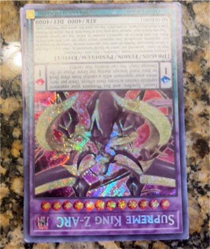 2018 Yu-Gi-Oh! RA04-EN284 Supreme King Z-ARC — front