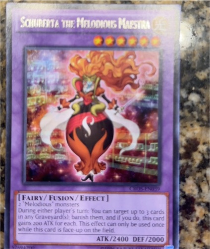 Yu-Gi-Oh! Crossed Souls CROS-EN039 Schuberta the Melodious Maestra — front