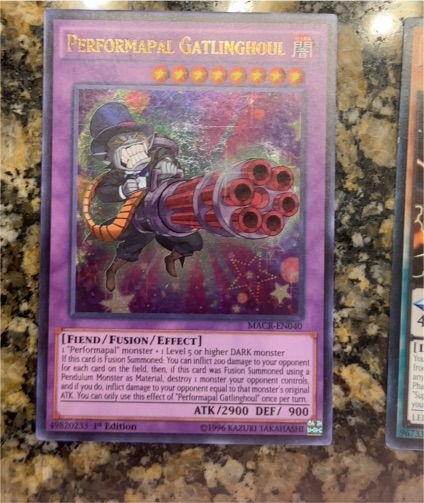 Yu-Gi-Oh! 2017 Maximum Crisis MACR-EN040 Performapal Gatlinghoul — front