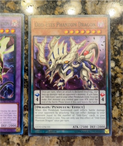 Odd-Eyes Phantom Dragon LEDD-ENC03 — front