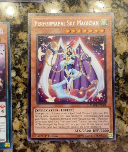 Yu-Gi-Oh! 2016 Maximum Crisis MACR-EN001 Performapal Sky Magician — front
