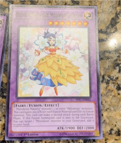 Yu-Gi-Oh! SP17-EN041 Bloom Prima the Melodious Choir — front