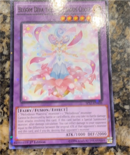 2016 Yu-Gi-Oh! MP16-EN020 Bloom Diva the Melodious Choir — front