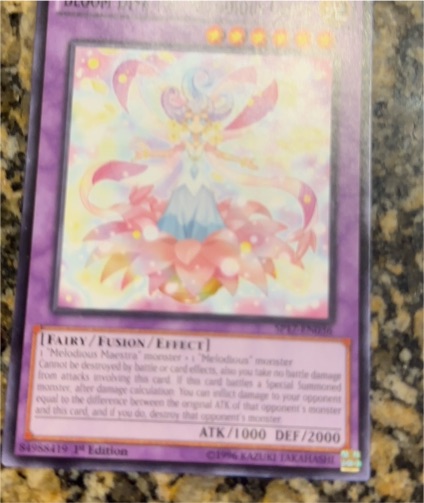 2017 Yu-Gi-Oh! SP17-EN036 Bloom Diva the Melodious Choir — front