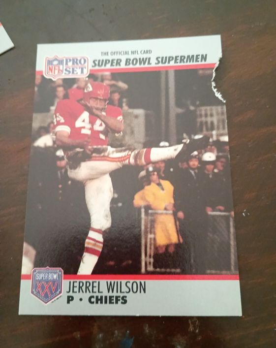 1990 Pro Set #119 Jerrel Wilson — front