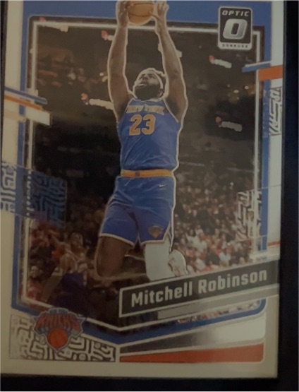 2023-24 Panini Donruss Optic #2 Mitchell Robinson — front
