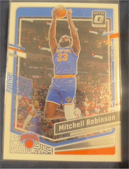 2023-24 Panini Donruss Optic #2 Mitchell Robinson — front