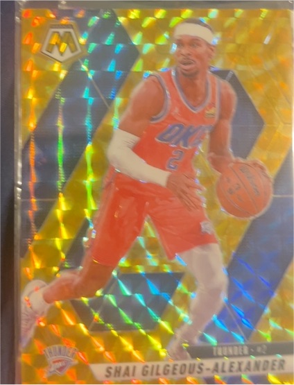 2024-25 Panini Mosaic #38 Shai Gilgeous-Alexander — front