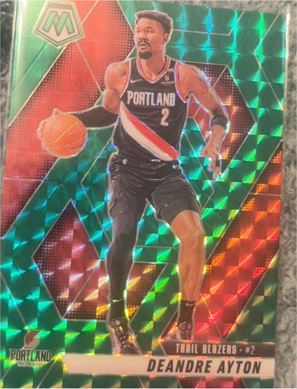 2024-25 Panini Mosaic #87 Deandre Ayton — front
