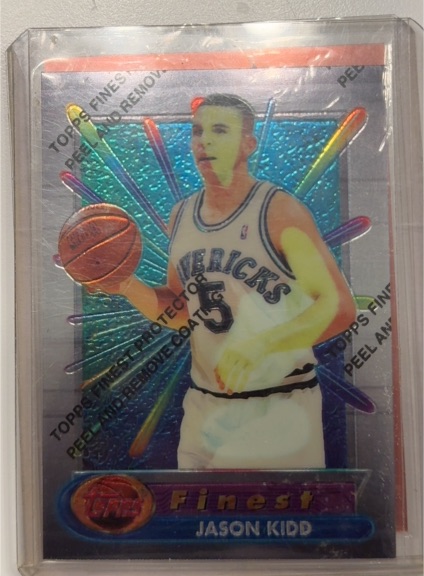 1994-95 Topps Finest #286 Jason Kidd Rookie Card — front