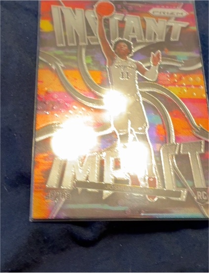2021-22 Panini Prizm #12 Joshua Primo Instant Impact — front