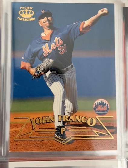 1998 Pacific Collection John Franco #31 — front