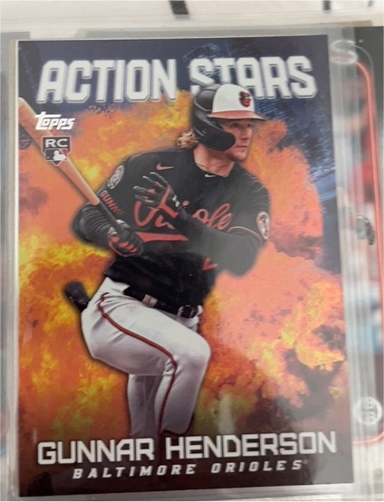 2023 Topps Update Series - Action Stars #AS-2 Gunnar Henderson — front