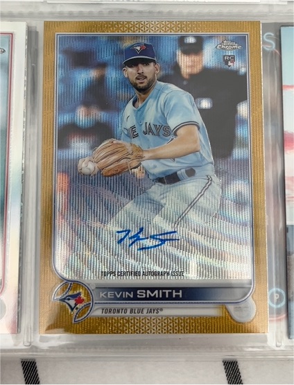 2022 Topps Chrome #RA-KS Kevin Smith Rookie Autograph — front