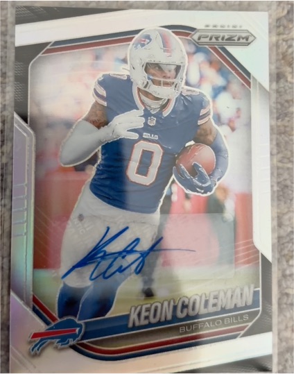 2024 Panini Prizm #362 Keon Coleman — front