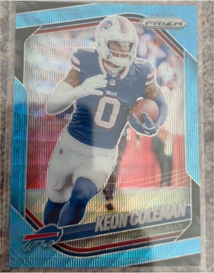 2025 Panini Prizm #275 Keon Coleman — front