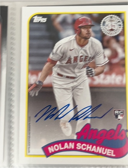 2024 Topps Series 2 #89BA-NSC Nolan Schanuel — front