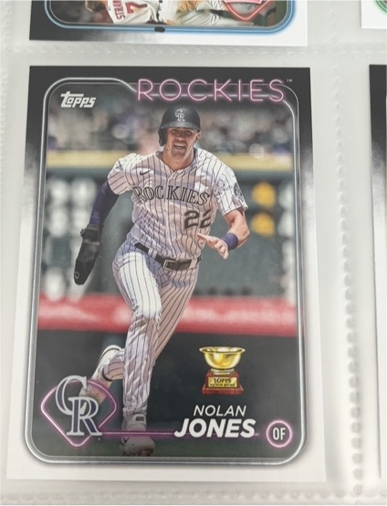 2024 Topps Series 2 #374 Nolan Jones — front