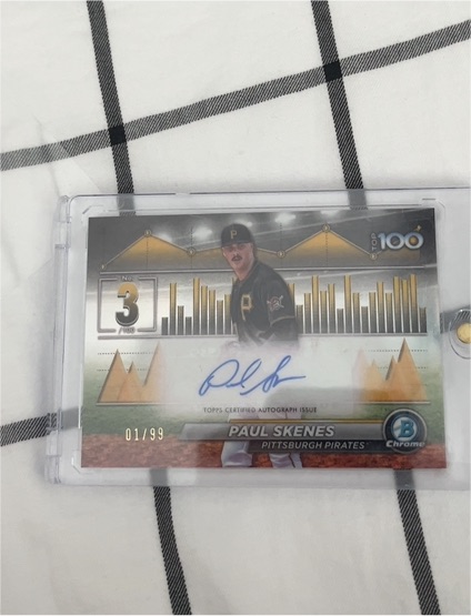 2024 Bowman Chrome Scouts Top 100 #3 Paul Skenes — front