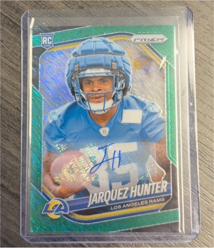 2025 Panini Prizm #353 Jarquez Hunter — front
