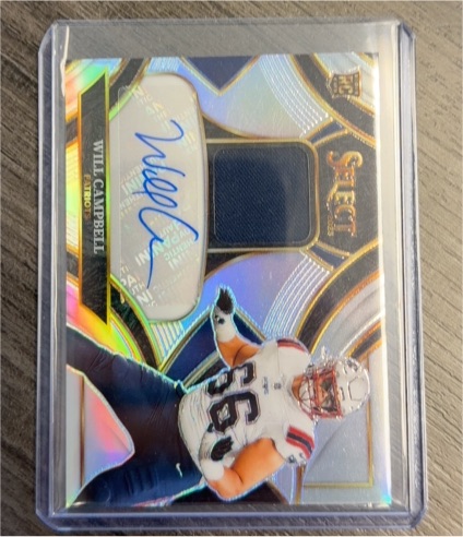 2025 Panini Select #RSMP-WCL Will Campbell — front