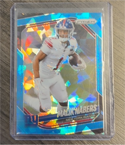 2025 Panini Prizm #206 Malik Nabers — front