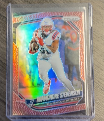 2025 Panini Prizm #84 Rhamondre Stevenson — front