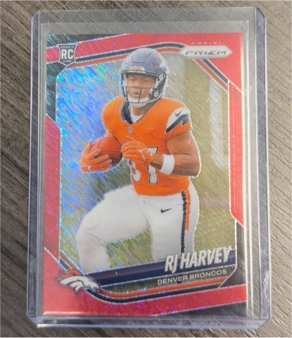 2025 Panini Prizm #303 RJ Harvey — front