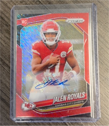 2025 Panini Prizm #341 Jalen Royals — front