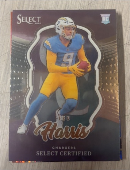 2025 Panini Select #23 Tre Harris — front