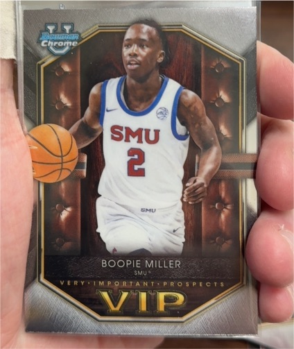 2025-26 Bowman Chrome #VIP-14 Boopie Miller — front