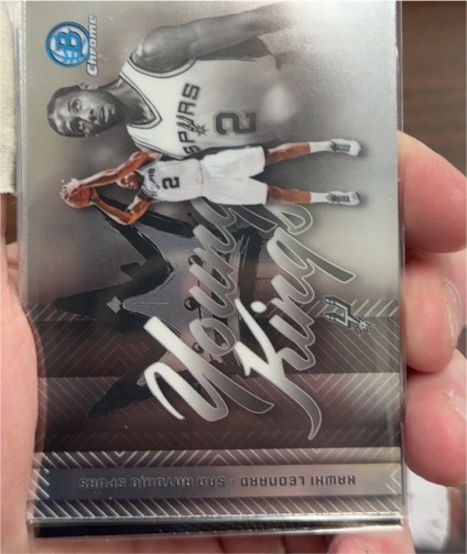 2025 Bowman Chrome Young Kings #YK-10 Kawhi Leonard — front
