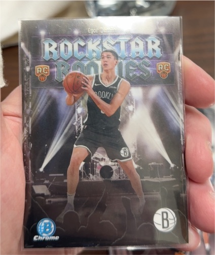 2025-26 Bowman Chrome #RR-8 Egor Demin — front