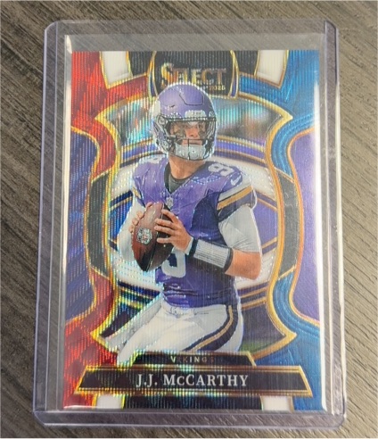 2025 Panini Select #63 J.J. McCarthy — front