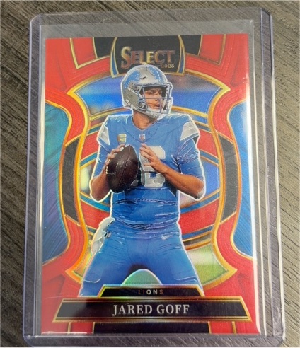 2025 Panini Select #69 Jared Goff — front