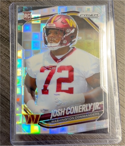 2025 Panini Prizm #382 Josh Conerly Jr. — front
