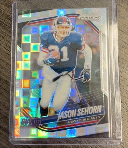 2025 Panini Prizm #29 Jason Sehorn — front