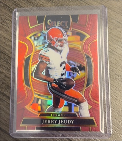 2025 Panini Select #56 Jerry Jeudy — front