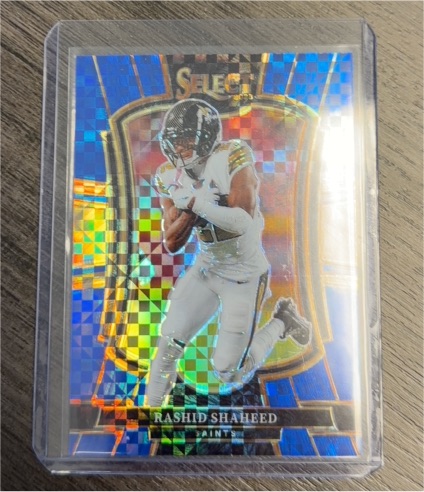 2025 Panini Select Premier Level Prizm #142 Rashid Shaheed — front