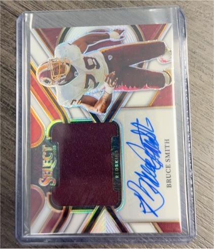 2025 Panini Select #JSE-BSH Bruce Smith — front