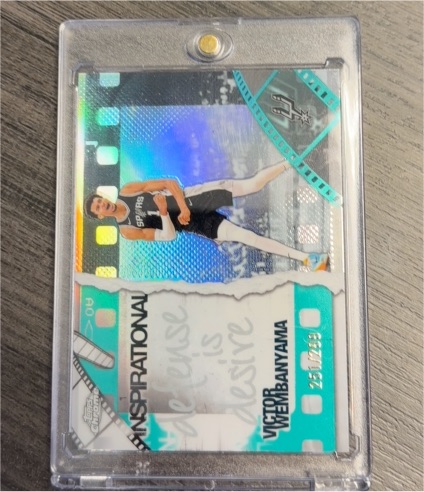 2025-26 Topps Chrome #IP-6 Victor Wembanyama Inspirational — front