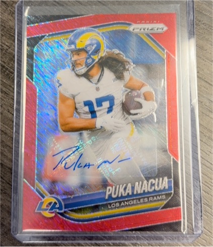2025 Panini Prizm #205 Puka Nacua — front