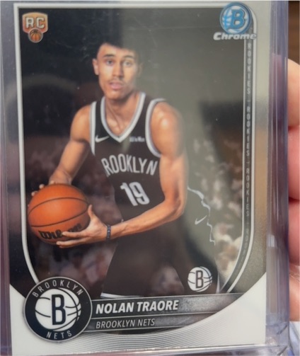 2025-26 Bowman Chrome #BCV-19 Nolan Traore — front