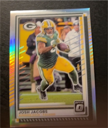 2025 Panini Donruss Optic #128 Josh Jacobs — front