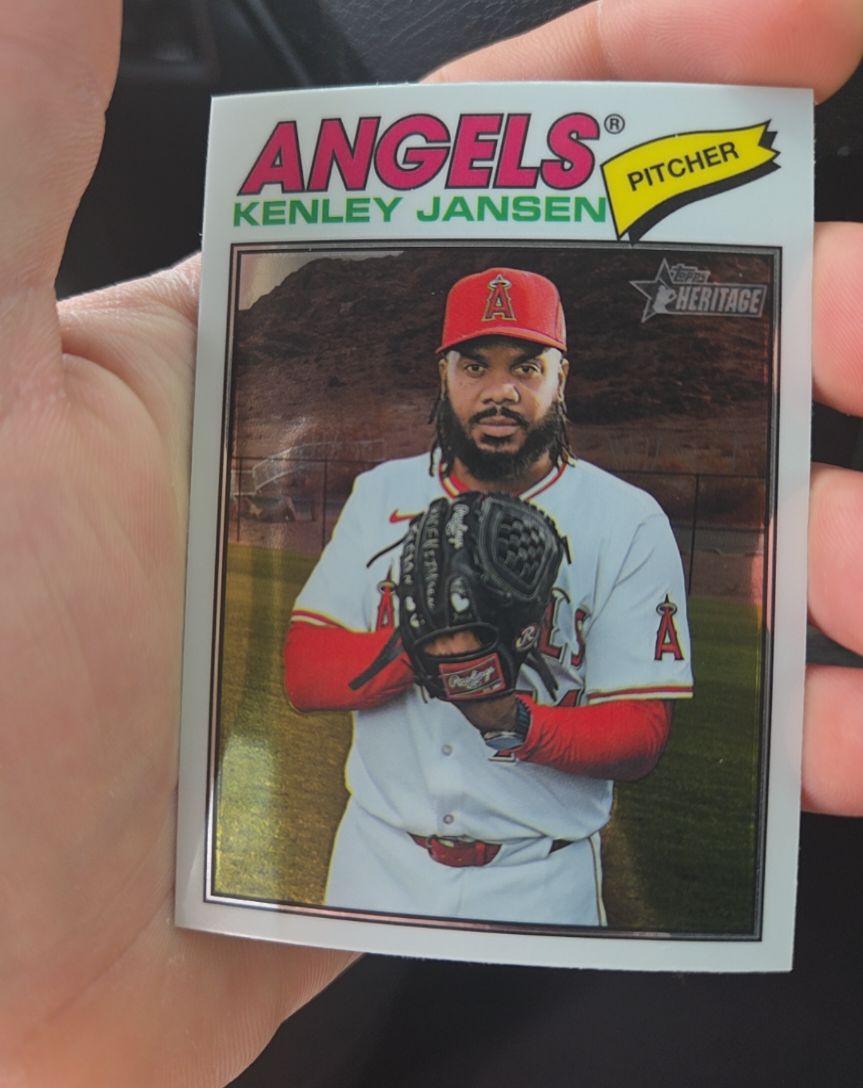 2026 Topps Heritage #229 Kenley Jansen — front