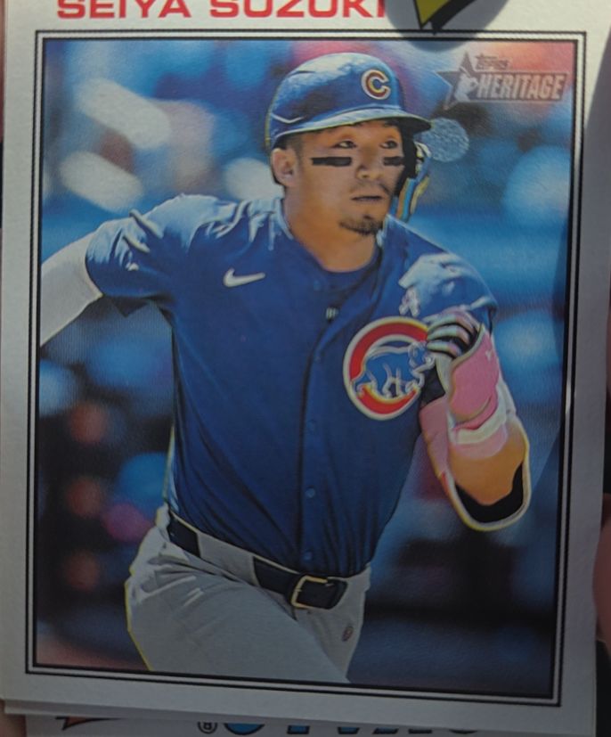 2026 Topps Heritage #241 Seiya Suzuki — front