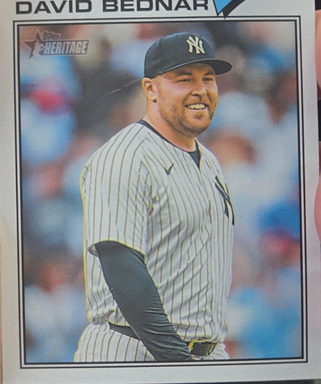 2026 Topps Heritage #207 David Bednar — front