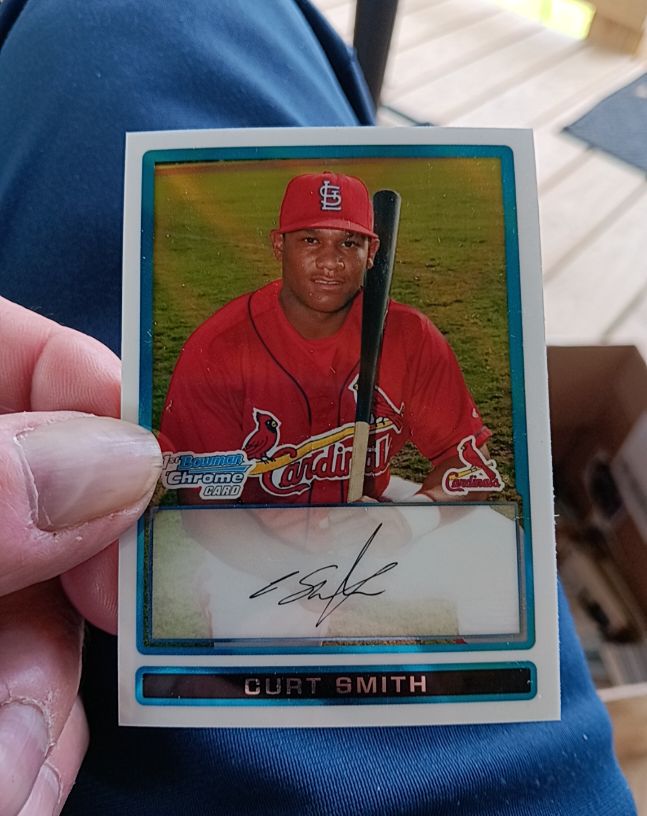 2009 Bowman Chrome Prospects #BCP34 Curt Smith — front