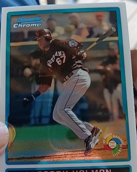 2009 Bowman Chrome WBC Prospects #BCW19 Gregory Halman — front